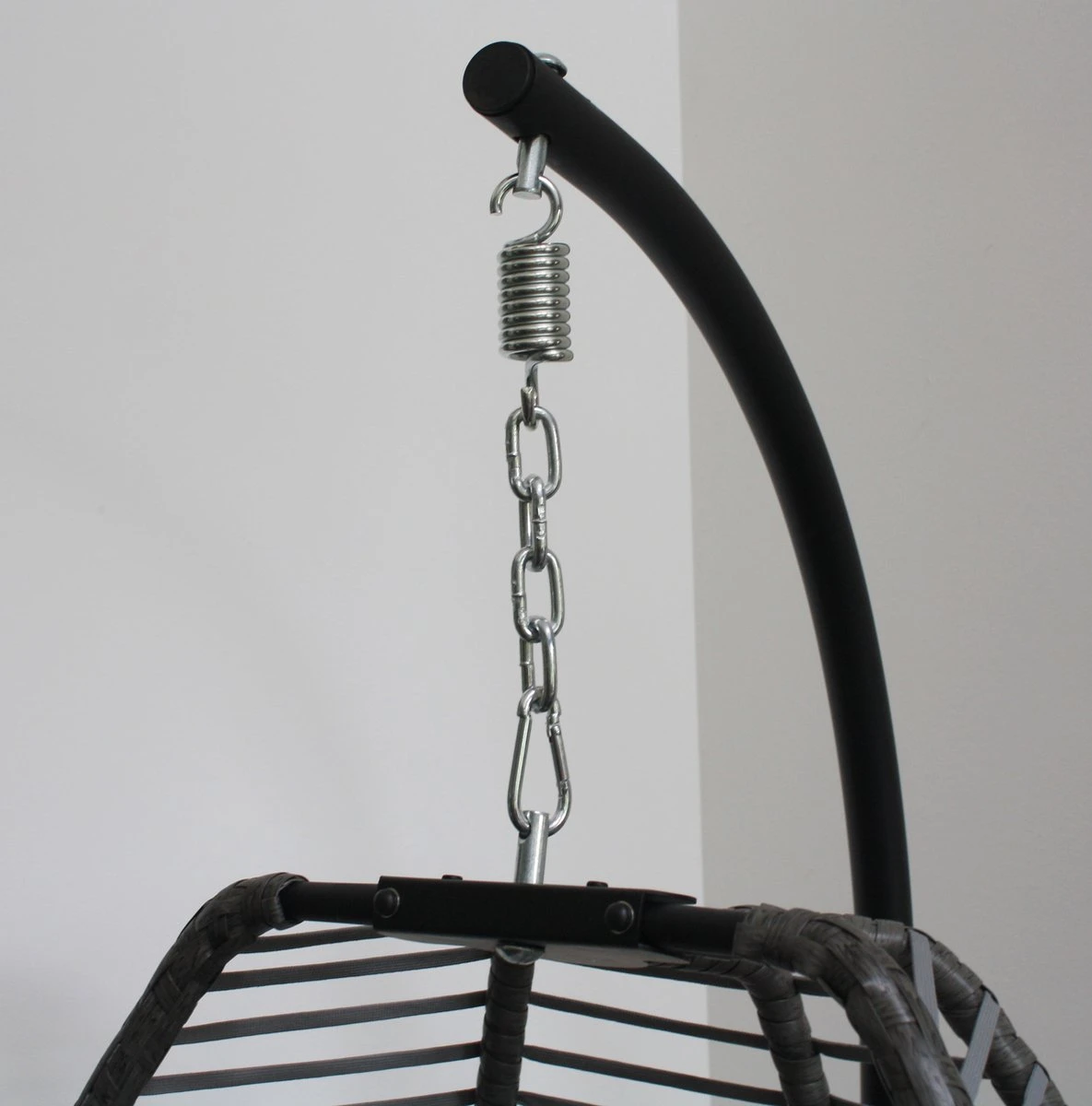 Lowander Egg Hangstoel Cocoon - Voor Binnen & Buiten - Met Standaard - Incl. Kussens - Afbeelding 3