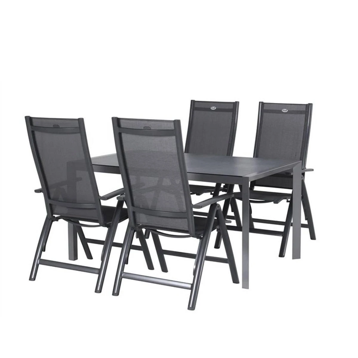 Hartman Aruba Aluminium Tuinstoel - Antraciet Verstelbaar - Afbeelding 6