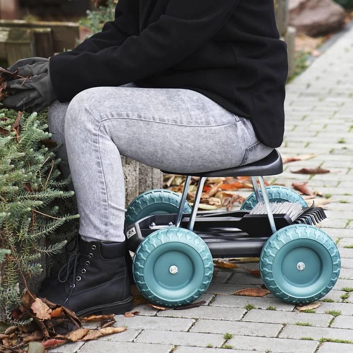 UPP Tuinkruk Met Wielen - Afbeelding 5