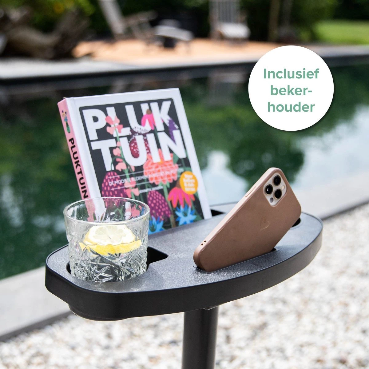 Vita5 Hangmat Met Standaard En Spreidstok – 2 Persoons – Incl. Bekerhouder - Afneembaar Kussen – Uv-bestendig – Beige - Afbeelding 11