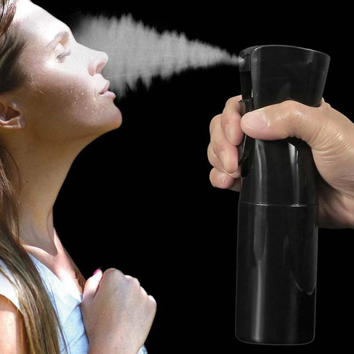 Hairspray - Mist Haarspray - 300ml - Zwart - Waterspuit - Water Verstuiver - - Afbeelding 7