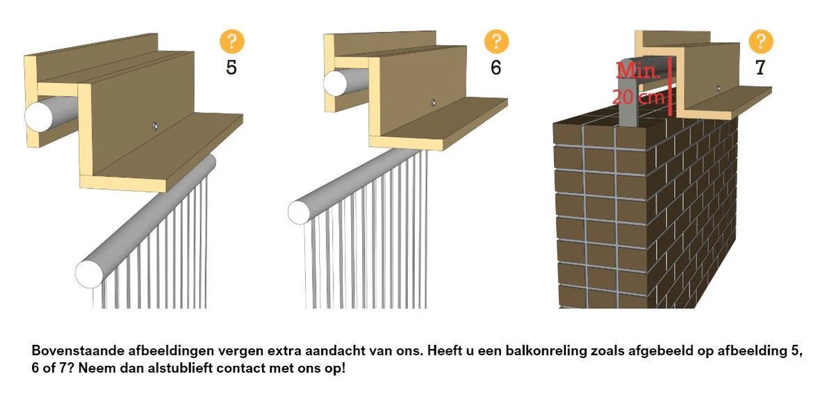 GoudmetHout Inklapbare Balkontafel - Balkonbar - Balkon Tafel - 99 Cm - Hout - Transparant Wash - Reling Smal - Afbeelding 6