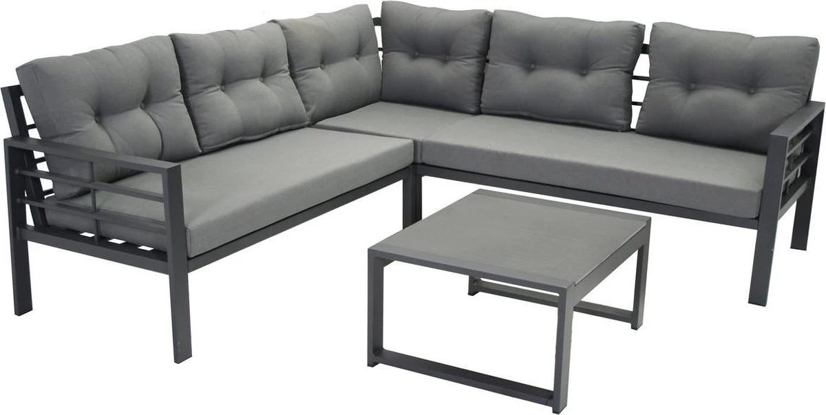 SenS-Line Elba Aluminium Loungeset | Met Koffietafel - Afbeelding 10