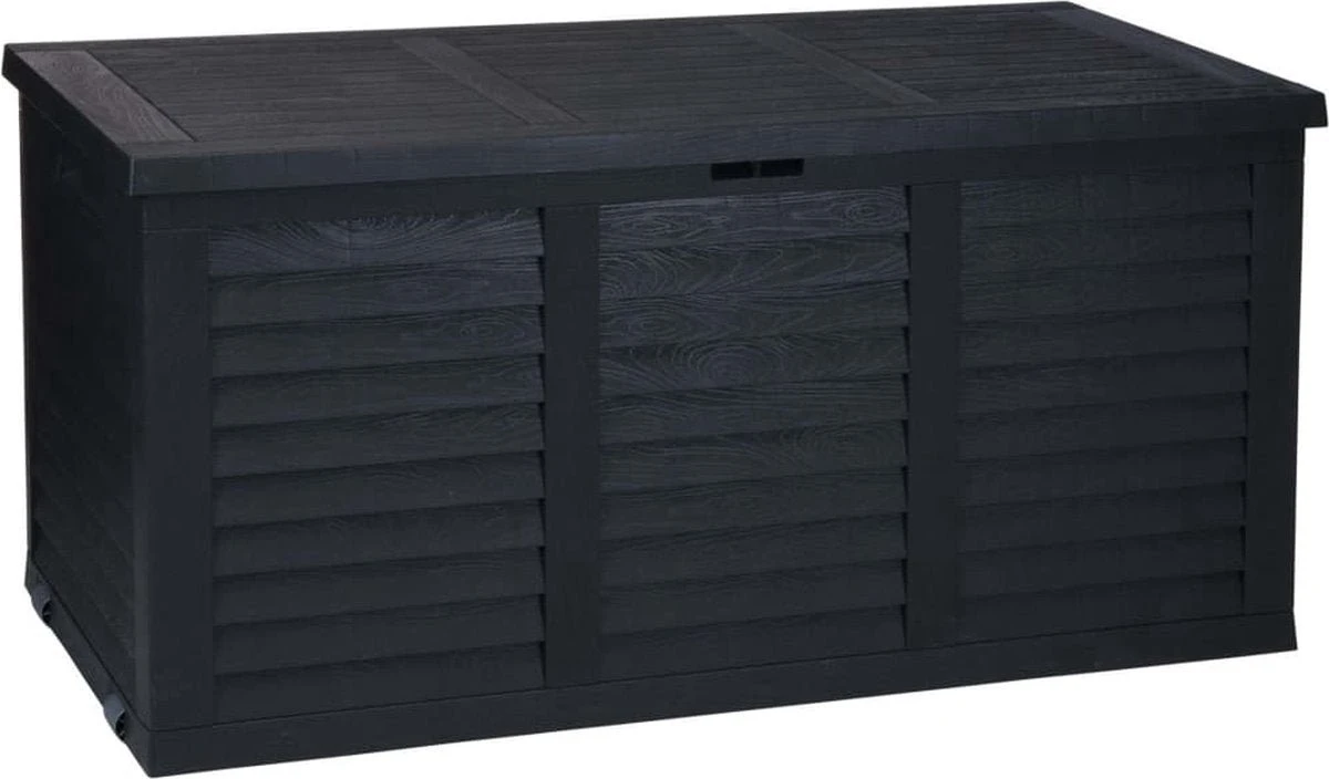 Merkloos Kussenbox - Tuinkist - Antraciet - 380L