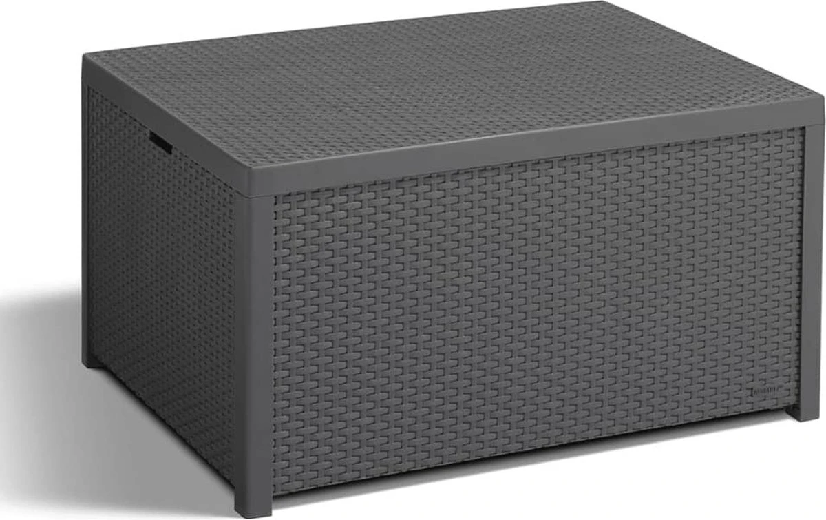 Allibert Arica Tuintafel - 79x59,5x42 Cm - Grafiet - Afbeelding 10