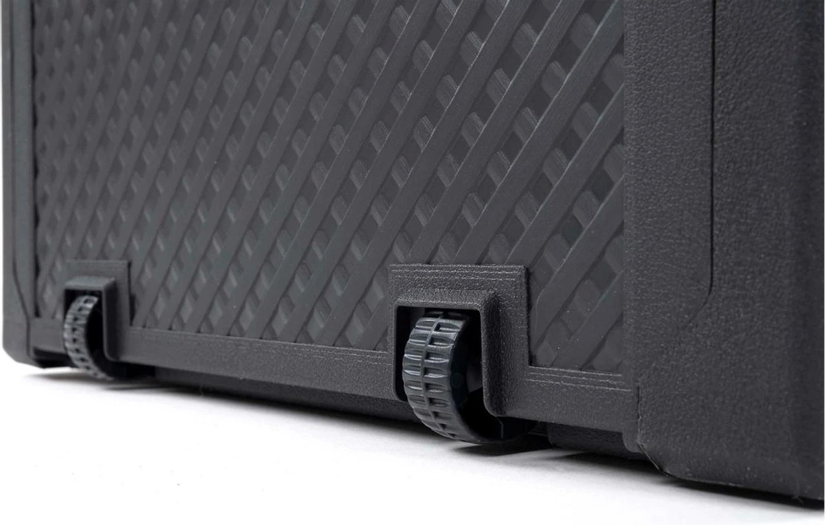 Keter Emily Opbergbox - 118x45x57 Cm - 270L - Grafiet - Afbeelding 2