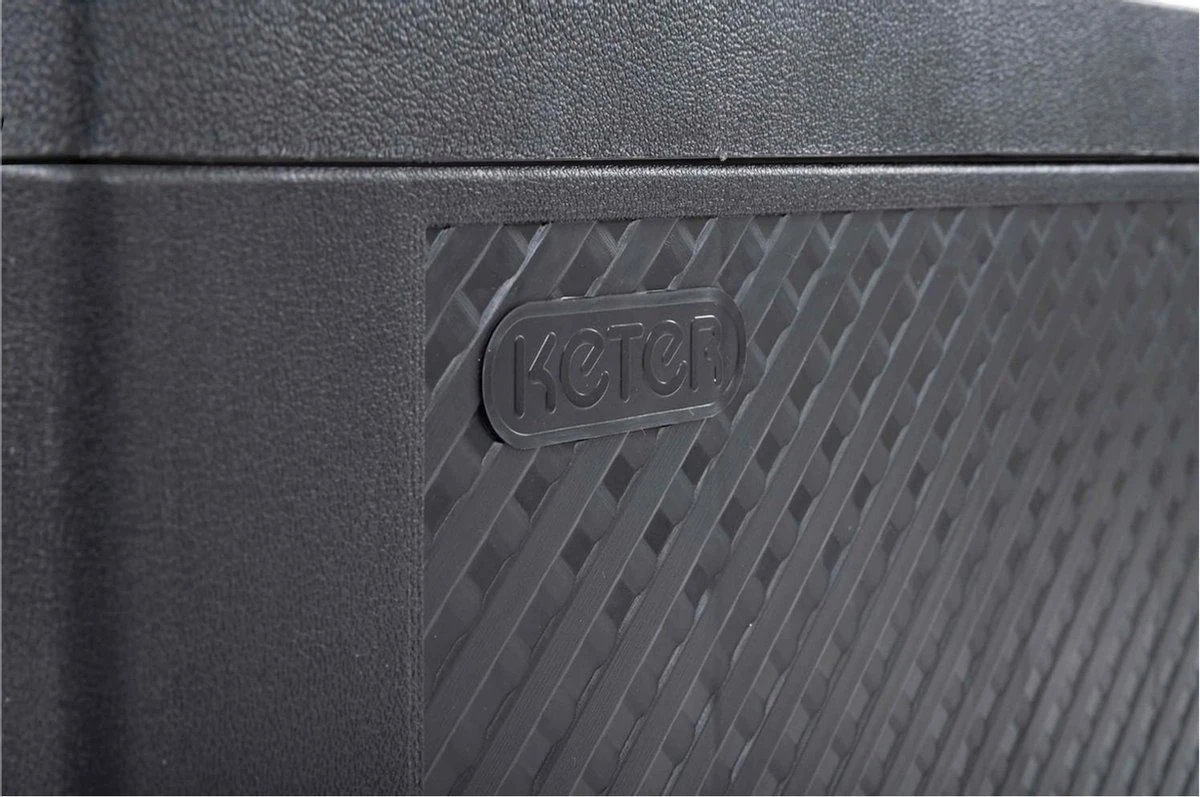 Keter Emily Opbergbox - 118x45x57 Cm - 270L - Grafiet - Afbeelding 4