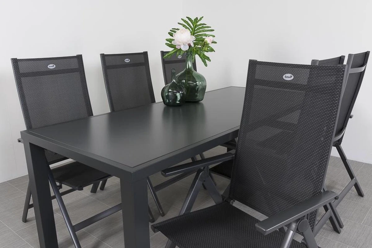 Hartman Napoli/Alma 210 Cm. Tuinset - 7-delig Verstelbaar - Afbeelding 5