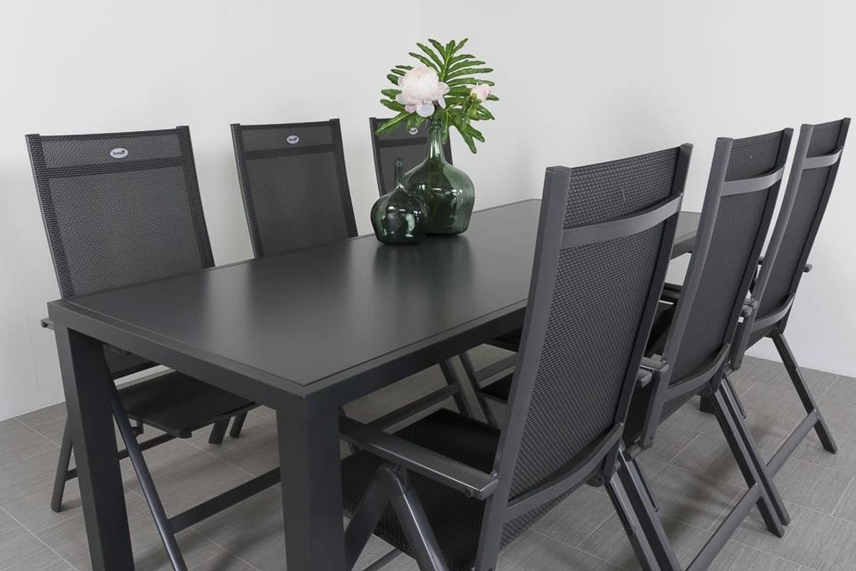 Hartman Napoli/Alma 210 Cm. Tuinset - 7-delig Verstelbaar - Afbeelding 6