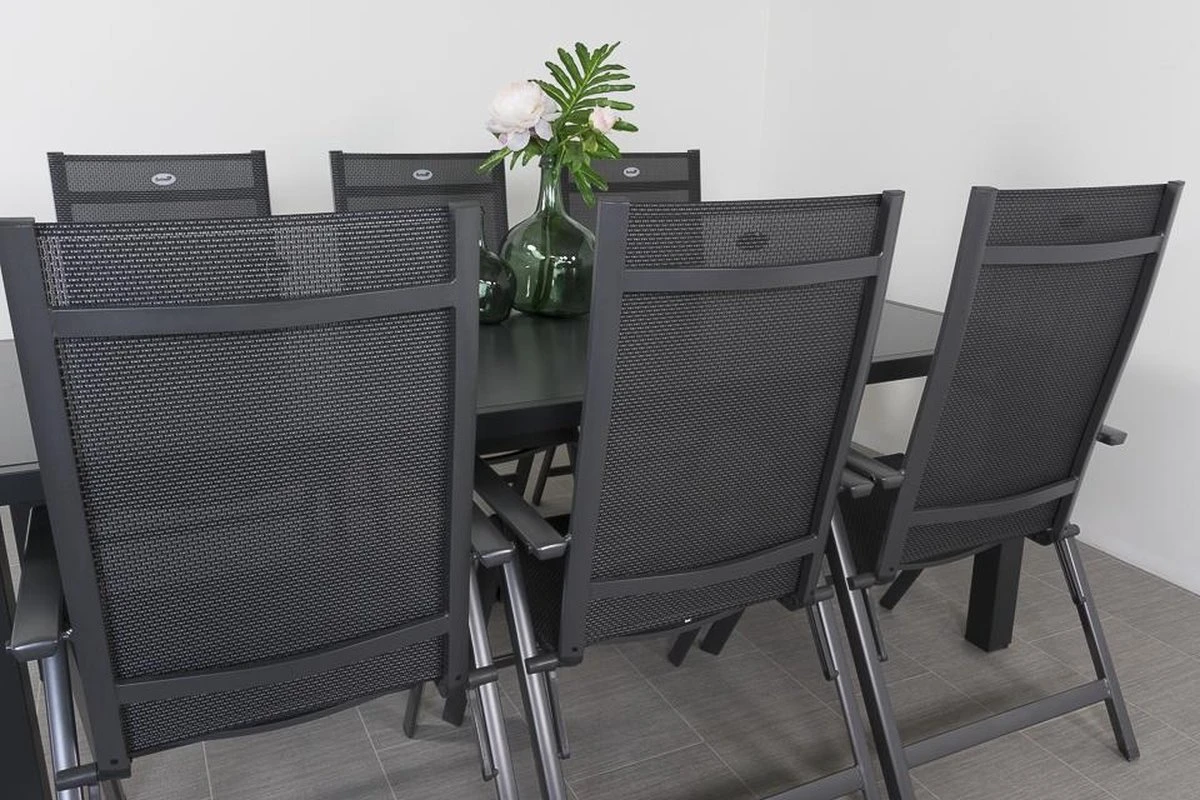 Hartman Napoli/Alma 210 Cm. Tuinset - 7-delig Verstelbaar - Afbeelding 8