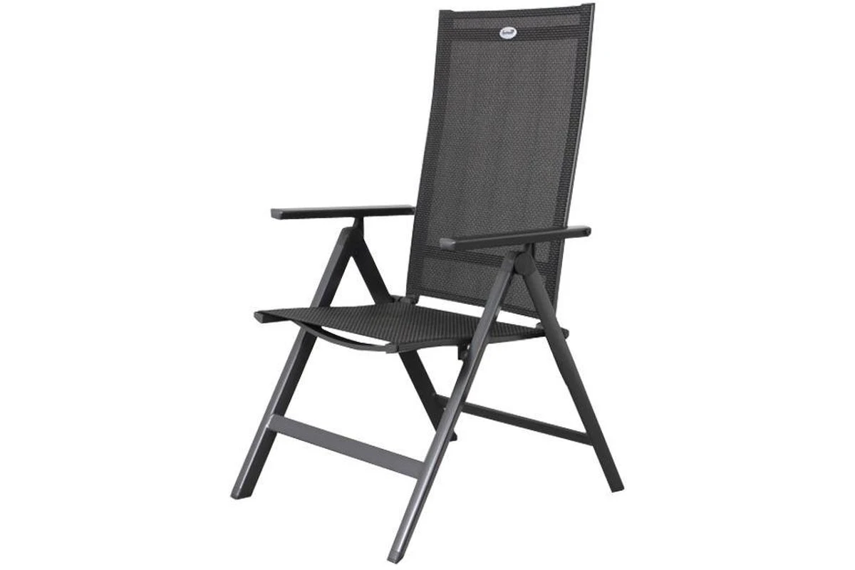 Hartman Aruba Aluminium Tuinstoel - Antraciet Verstelbaar - Afbeelding 15