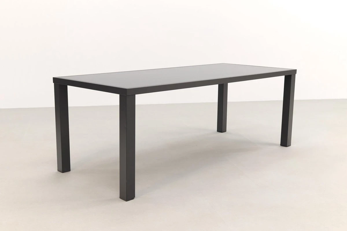 Alma Tuintafel Antraciet - 210 X 90 Cm. - Afbeelding 3
