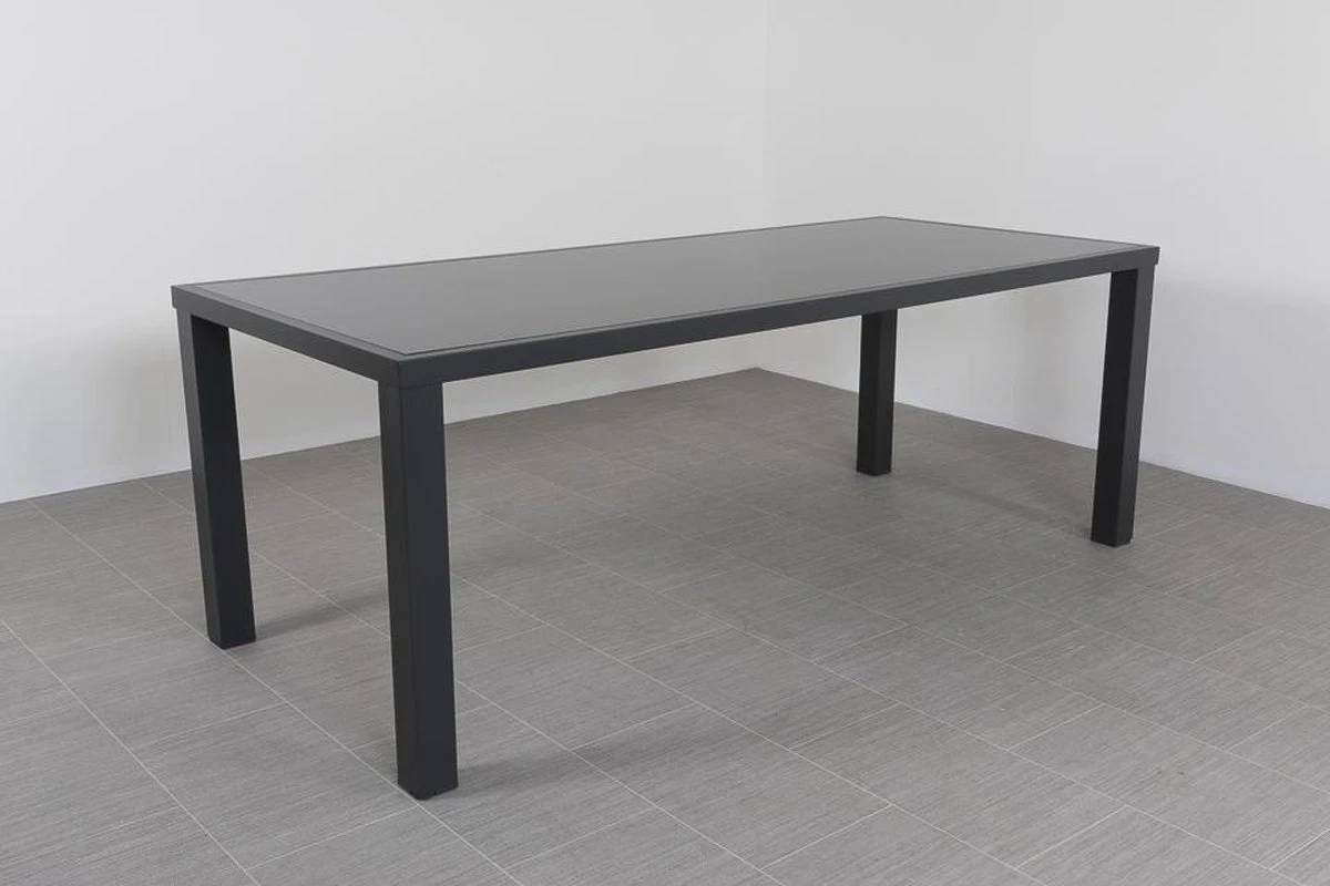 Alma Tuintafel Antraciet - 210 X 90 Cm. - Afbeelding 11