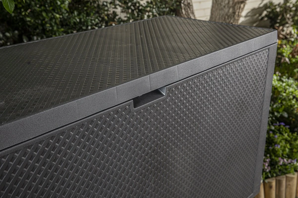 Keter Emily Opbergbox - 118x45x57 Cm - 270L - Grafiet - Afbeelding 10