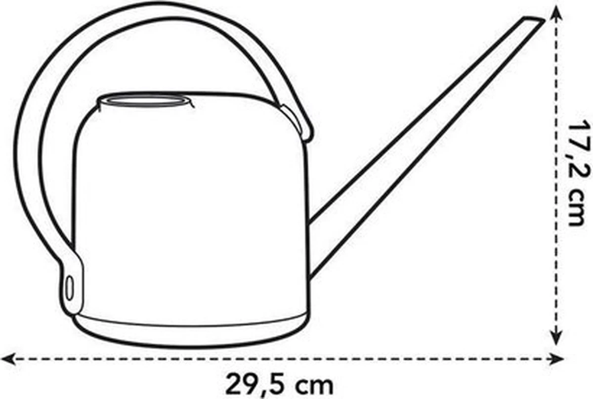 Elho B.for Soft Gieter 30 - Gieter Voor Binnenaccessoires - Ø 31.3 X H 0.0 Cm - Wit/Wit - Afbeelding 5