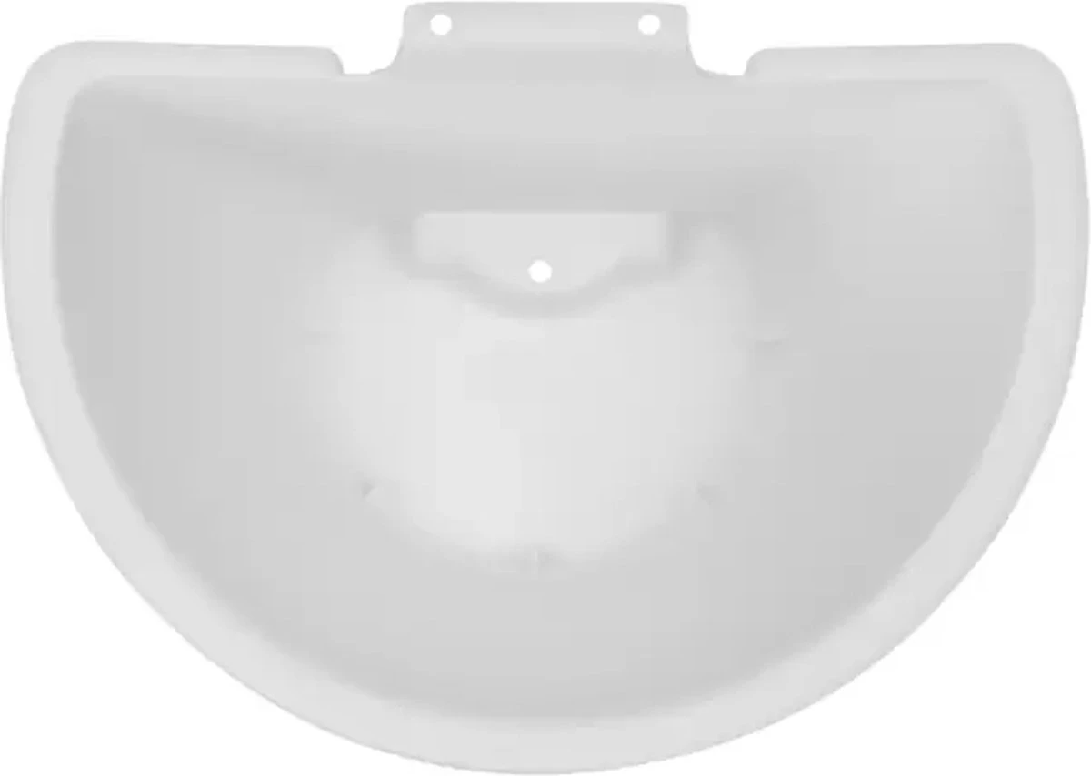 Elho Corsica Vertical Forest 24 - Bloempot Voor Balkonbuiten - Ø 26.7 X H 29.7 Cm - Wit/Wit - Afbeelding 13