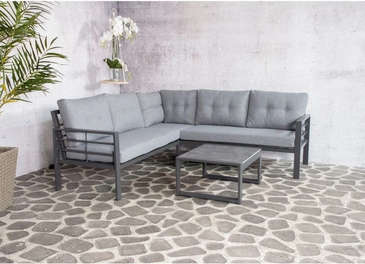 SenS-Line Elba Aluminium Loungeset | Met Koffietafel - Afbeelding 16