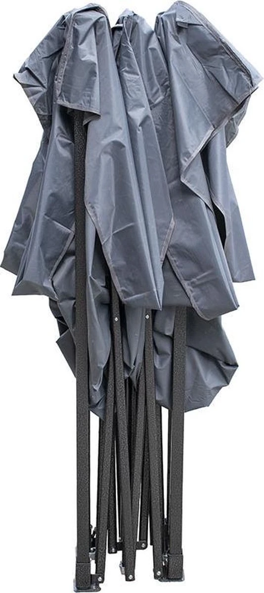 Garden Royal Easy Up Partytent 3x3 Donker Grijs - Afbeelding 6