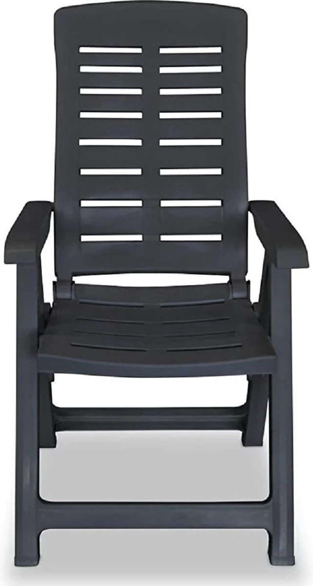 MaxxGarden Tuinstoel - Verstelbare Stoel Met Armleuningen - Zwart - Afbeelding 2