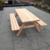 Douglas Geschaafd Picknicktafel 200 Cm Lang Houtdikte 45mm