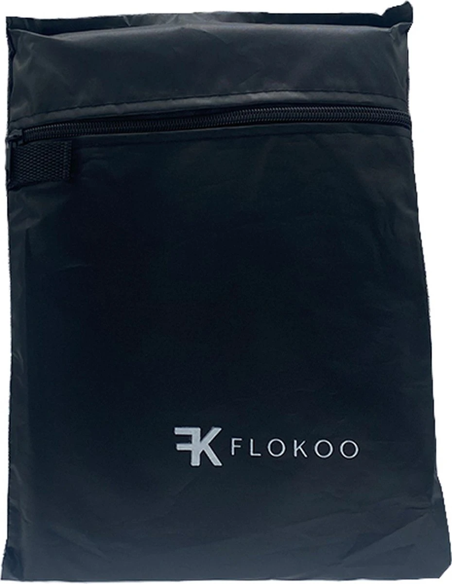 Parasolhoes Voor Zweefparasol - 265 Cm - Zwart - Waterbestendige Hoes Voor Parasol - Parasolhoes Staande Parasol Met Rits - Afbeelding 6