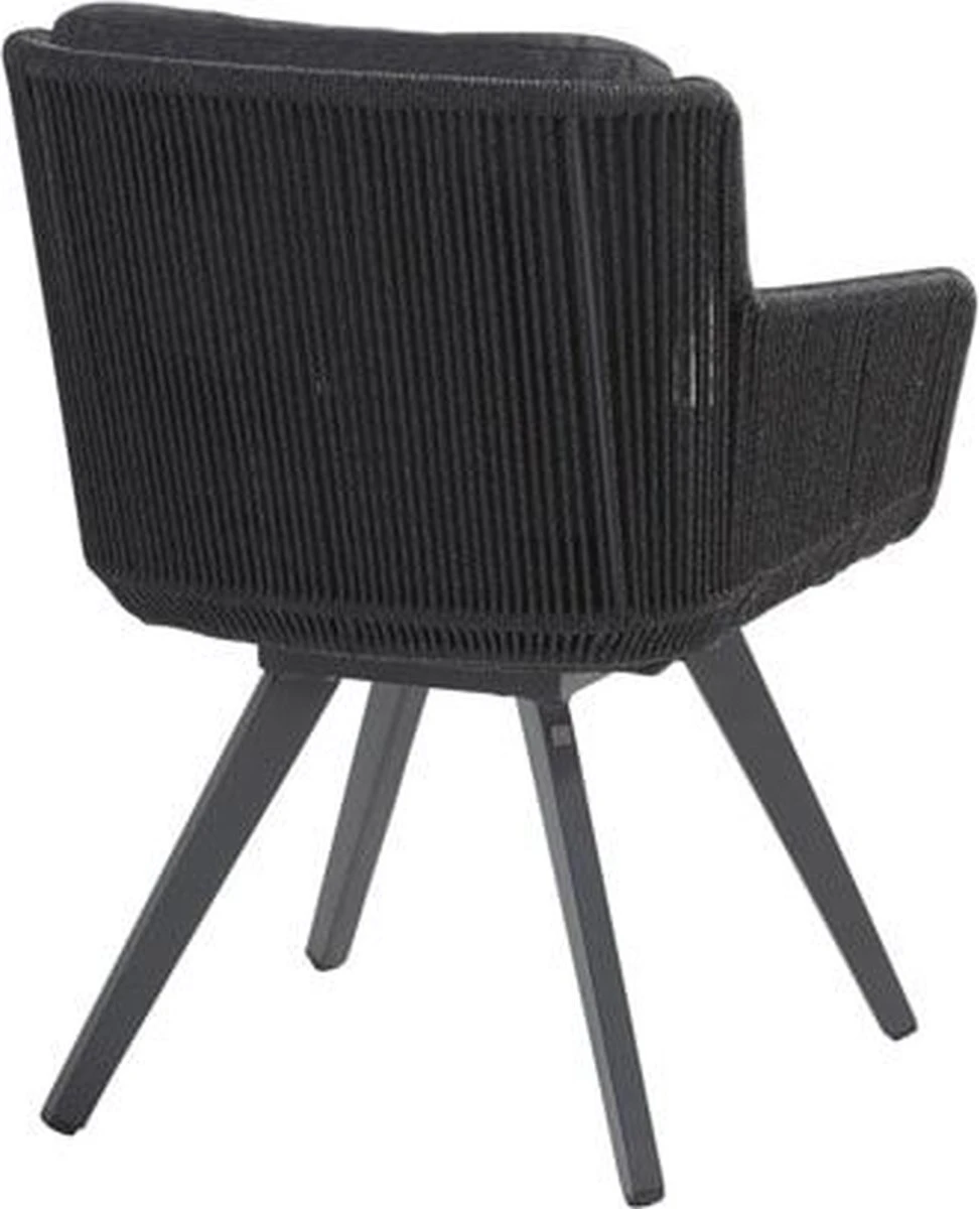 4 Seasons Outdoor 4SO Armstoel Flores Anthracite - 1 Stuk - Afbeelding 5